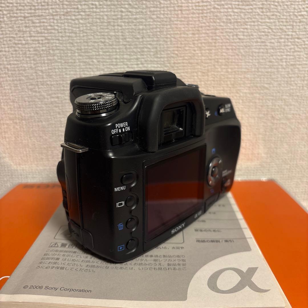 SONY dslr-a100w α100 ダブルレンズセット