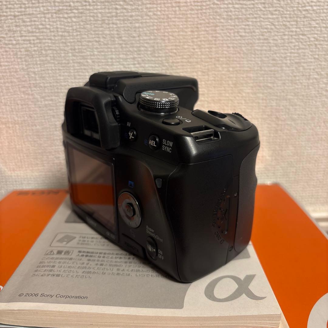 SONY dslr-a100w α100 ダブルレンズセット