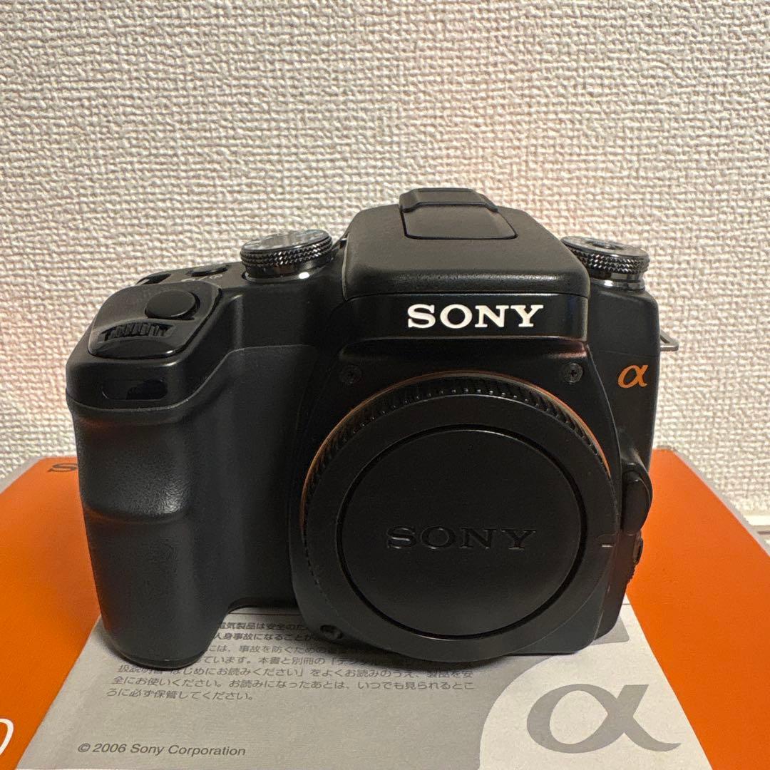 SONY dslr-a100w α100 ダブルレンズセット