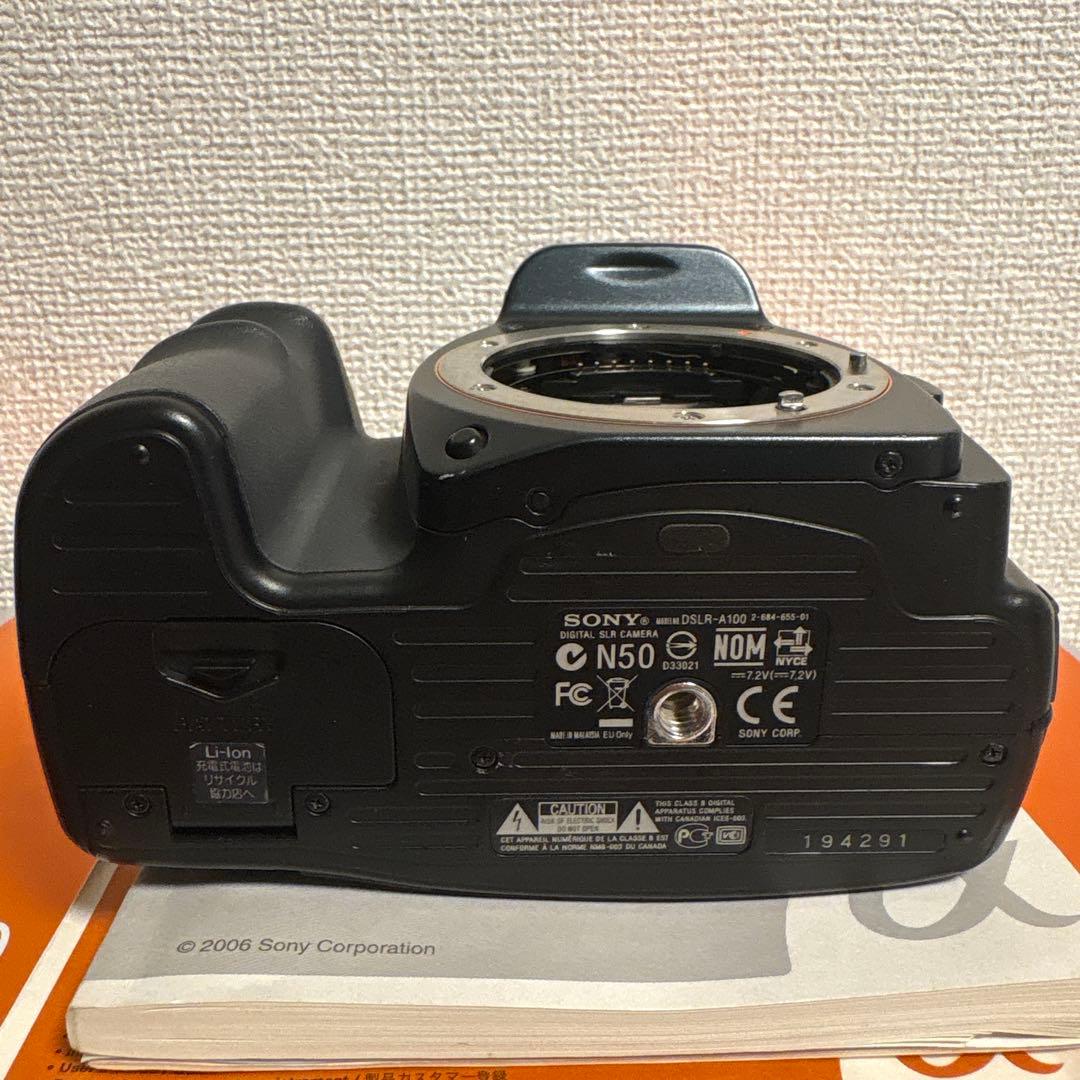 SONY dslr-a100w α100 ダブルレンズセット