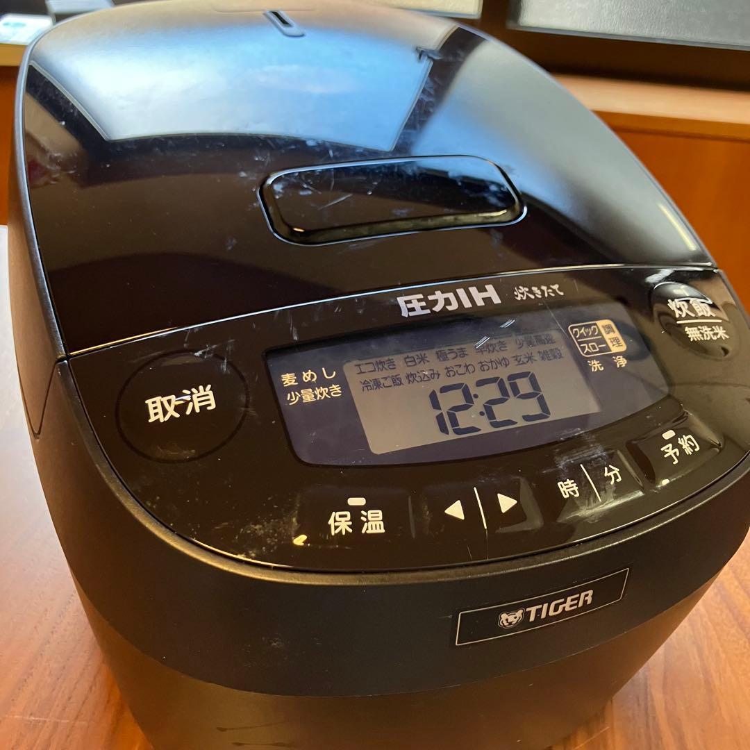 o*u様 タイガー圧力IH炊飯器 黒色