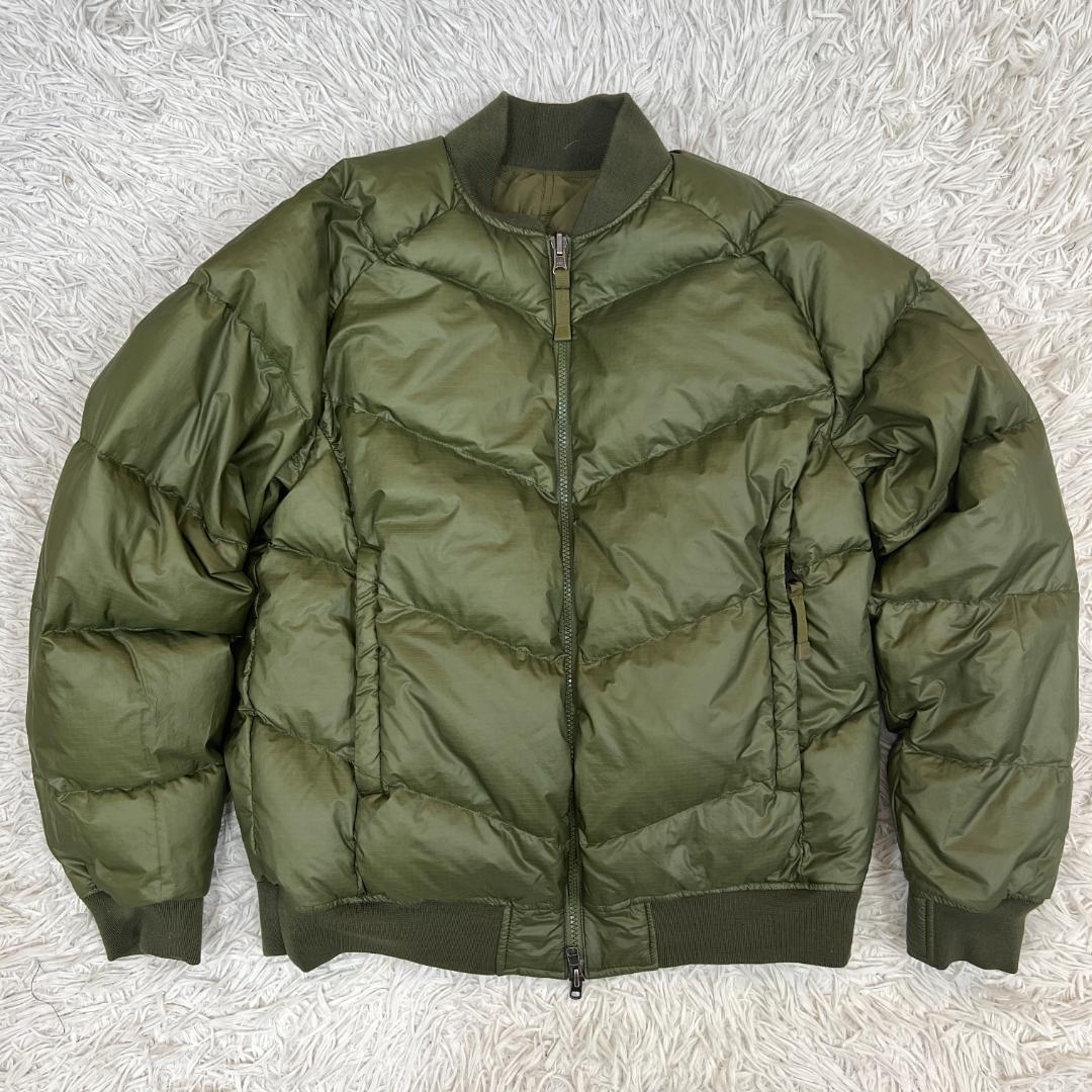 《美品》ザノースフェイス リバーシブル ダウンジャケット メンズ 95 (M)