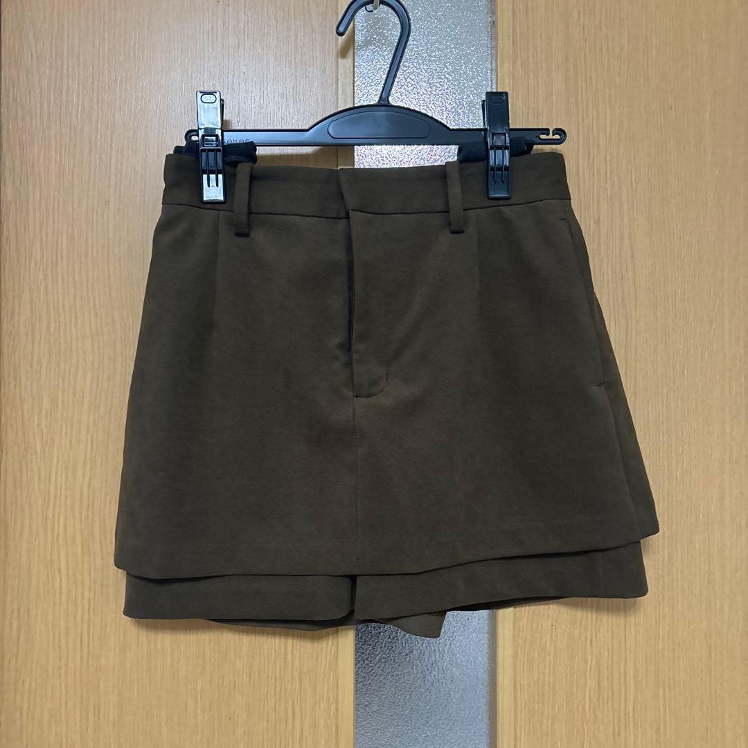 THE TOÉ Piraeus Short Pants Sサイズ　ブラウン