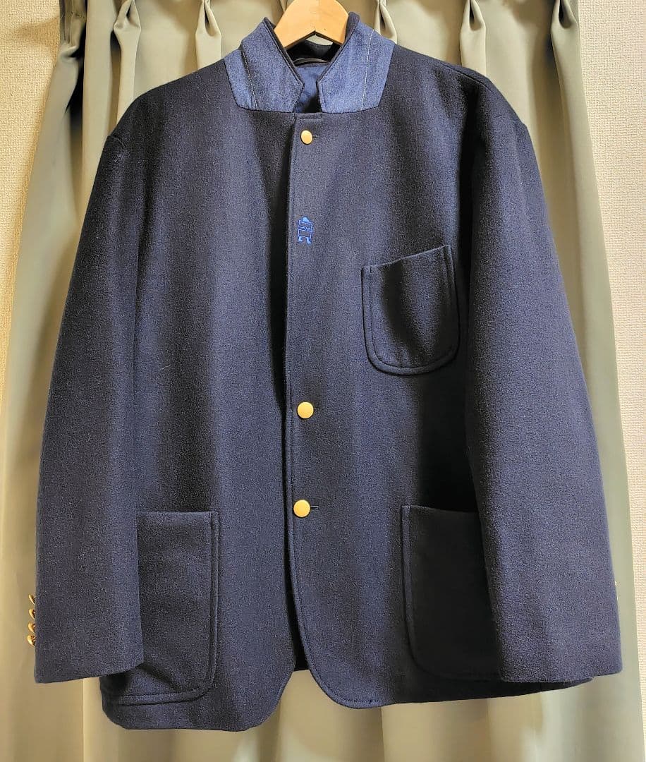 BLUE BLUE×KANDA BIIKI WOOL JACKET ブレザー