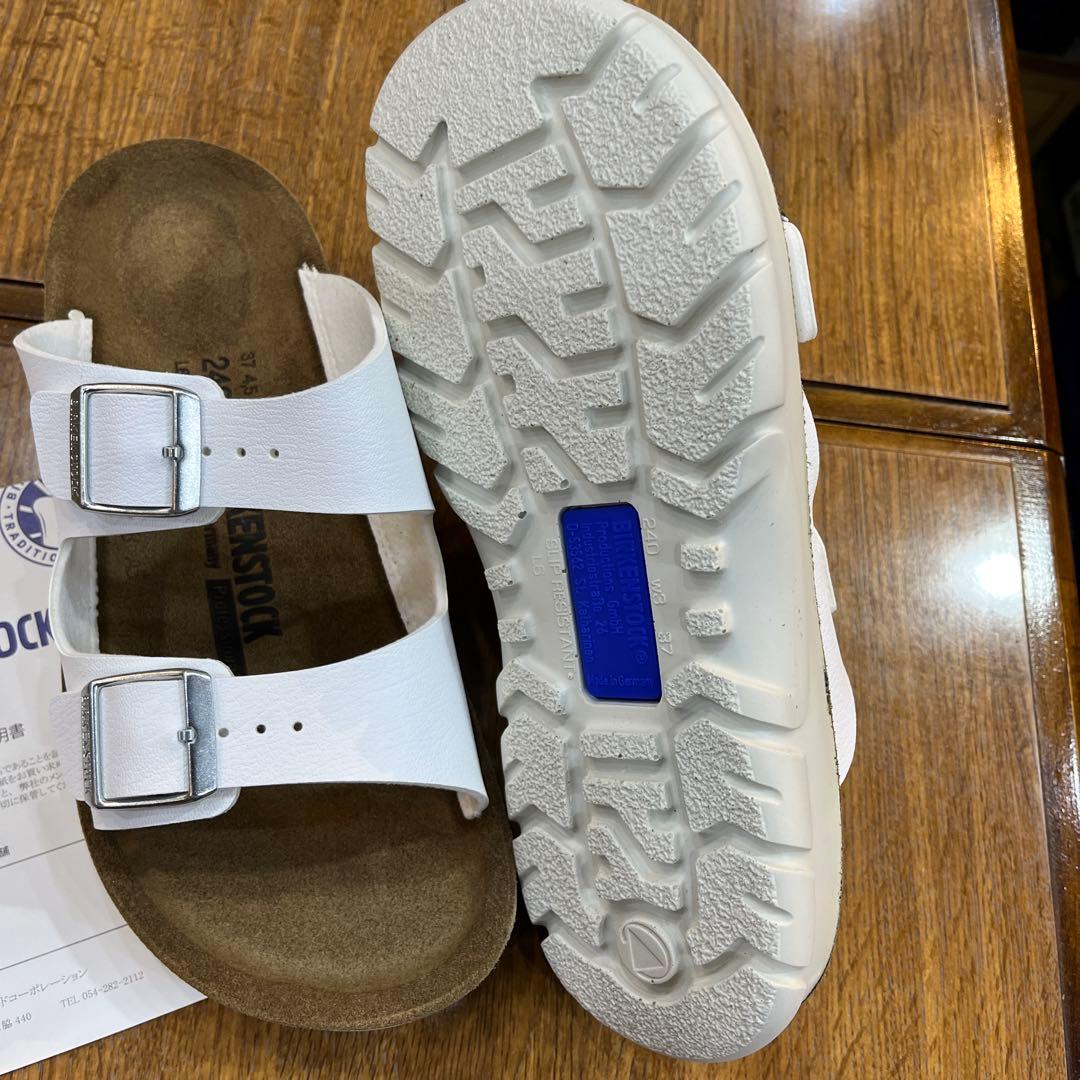 ビルケン.アリゾナの高級版モデル.BILBAO白37 新品定価¥13200