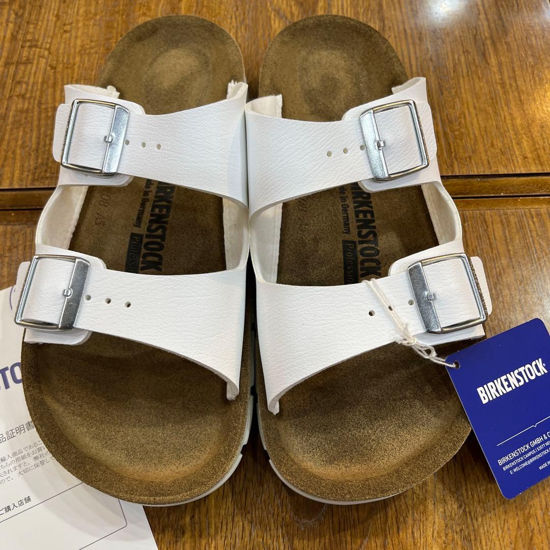 ビルケン.アリゾナの高級版モデル.BILBAO白37 新品定価¥13200