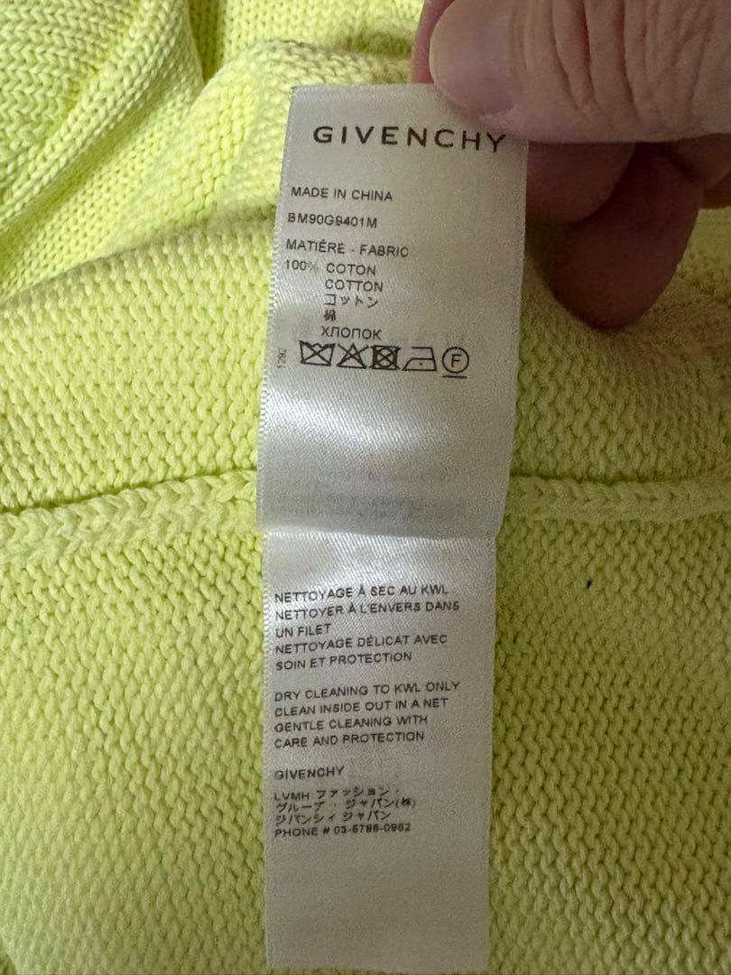 GIVENCHY ニットコットンセーター