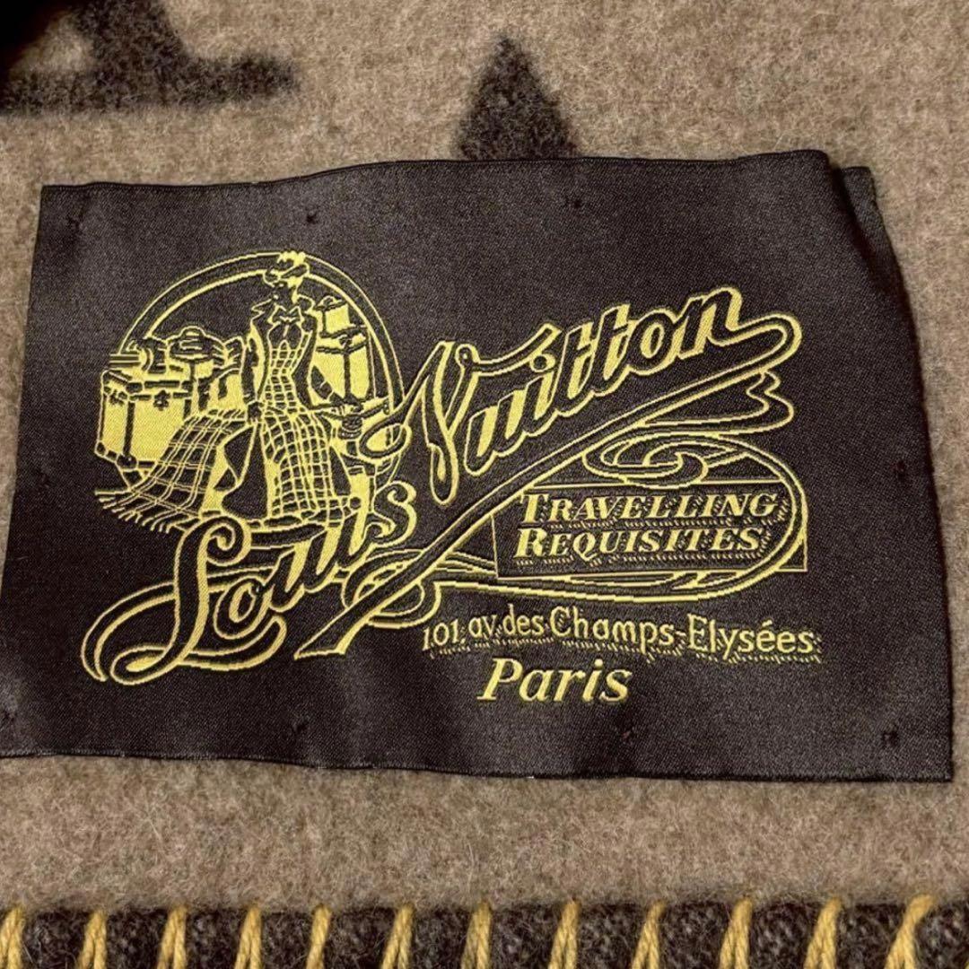 【美品】LOUIS VUITTON　ルイ・ヴィトン　ブランケット　モノグラム