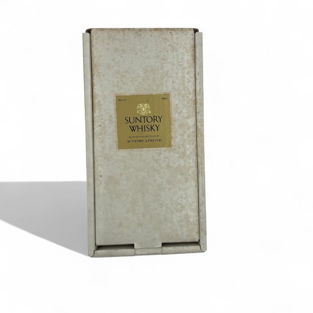 【未開栓】SUNTORY ウイスキー 山錦/菊梅竹文/700ml /陶器ボトル