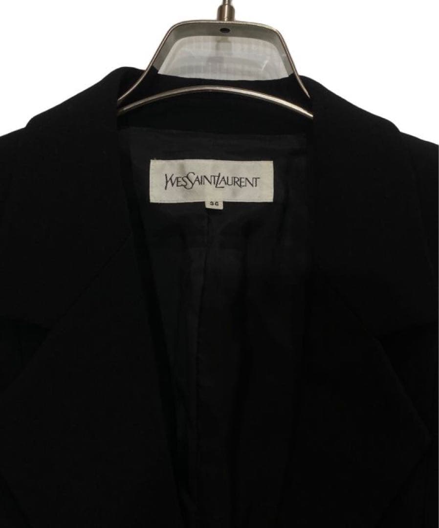 Yves Saint Laurent ブラック テーラードジャケット