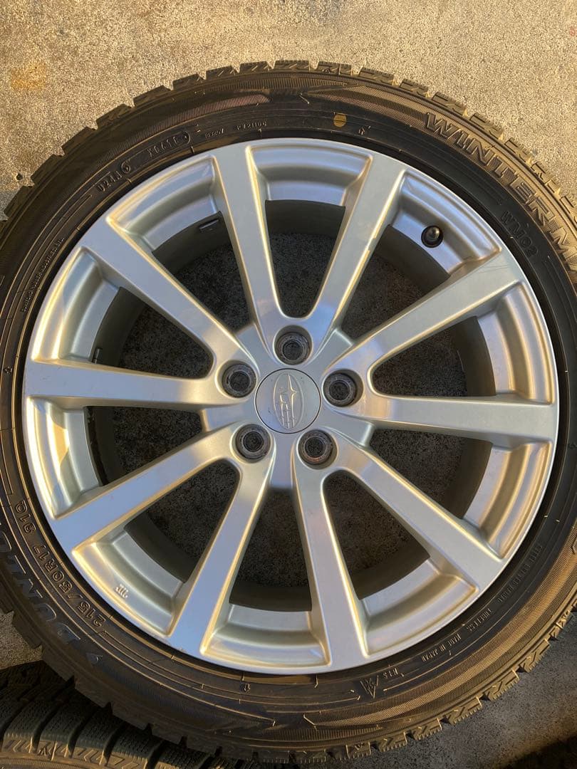 スバル純正17インチスタットレス