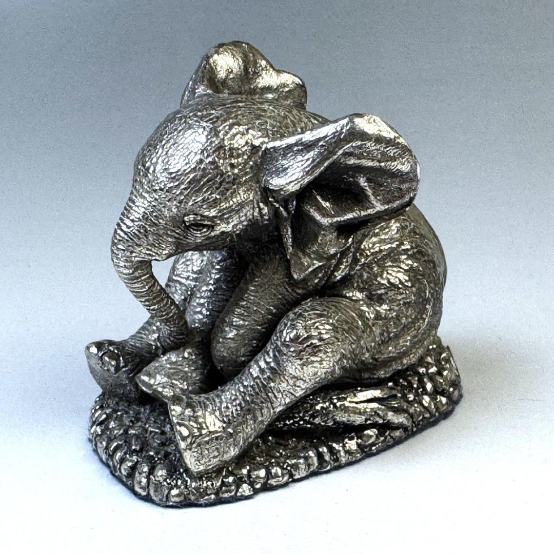 カントリーアーティスト スターリングシルバー 象 ゾウ ぞう 116g 英国