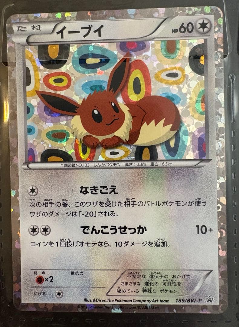 BW-Pプロモカード イーブイコレクション9枚セット おまけファイル付き