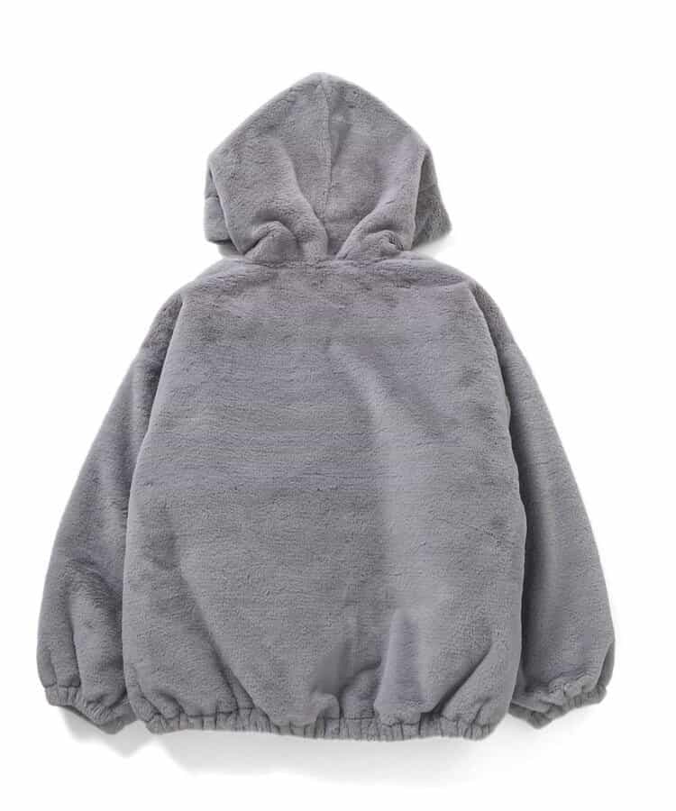 レン　新品150 ネコミミBIGエコファーアウター