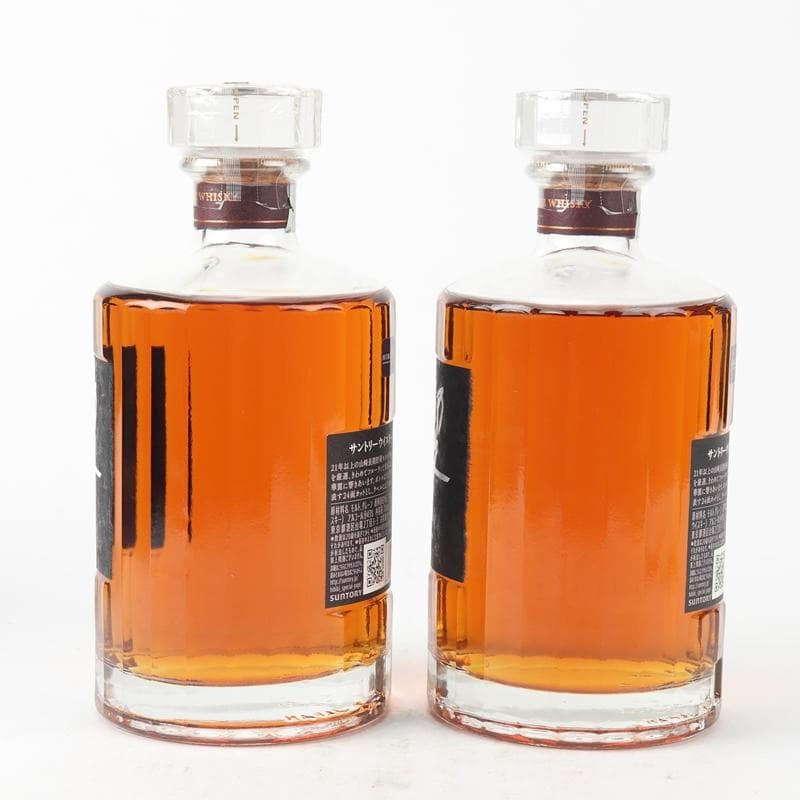 【未開封】サントリーウイスキー響21年　2本セット　T100
