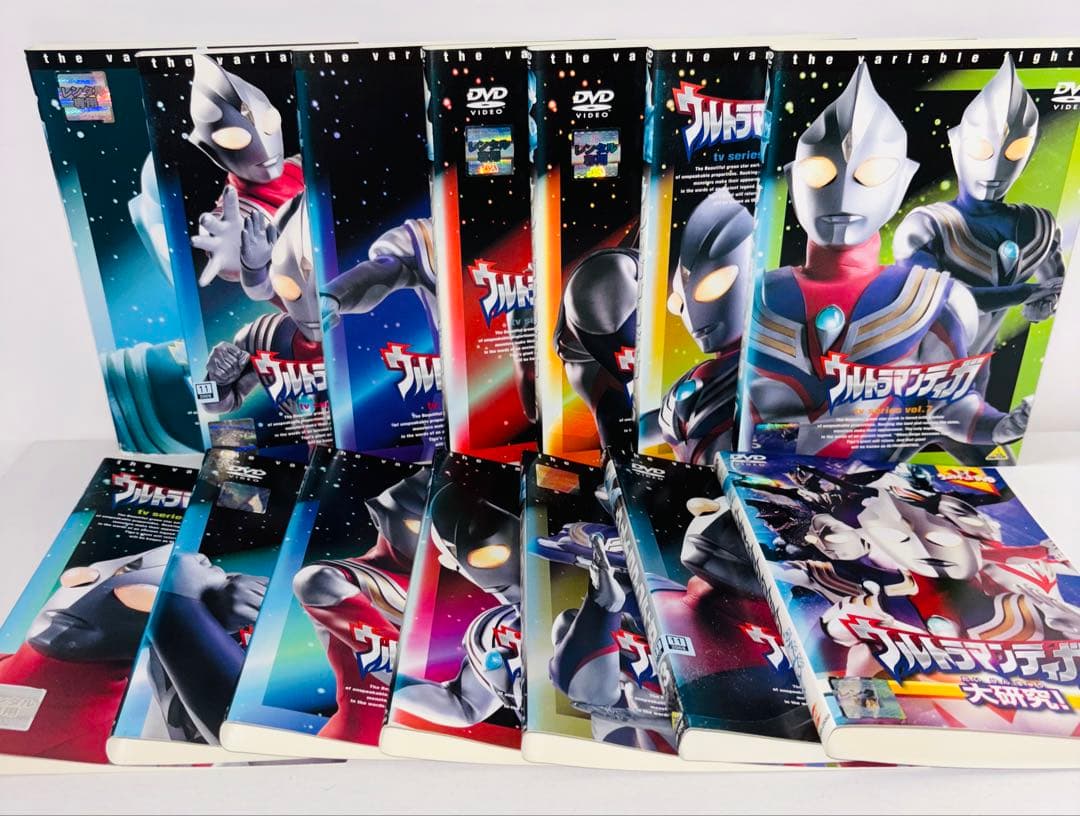 ウルトラマンティガ TVシリーズ 全13巻セット　DVD テレビドラマ