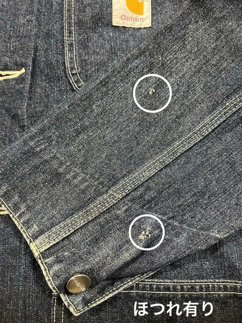 Carhartt デニムジャケット　L size