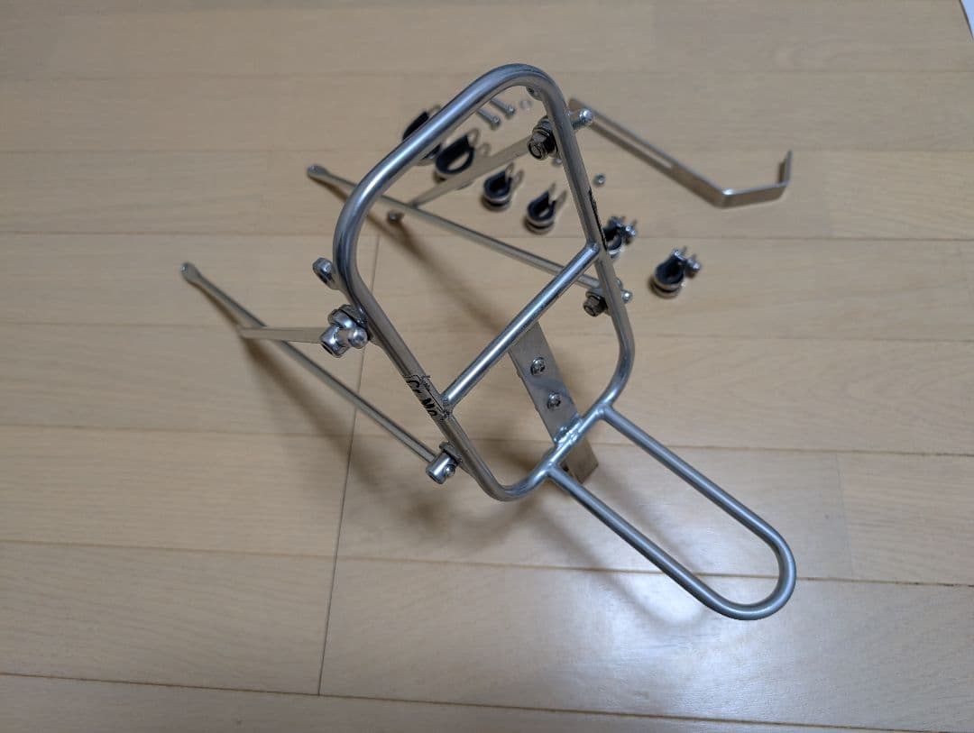 パーツ *NITTO* M-1B front rack (silver)