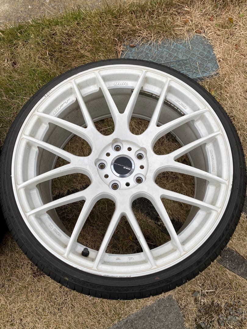 WORK EMOTION M8R 19×9.5J 5/114.3+38 ホワイト