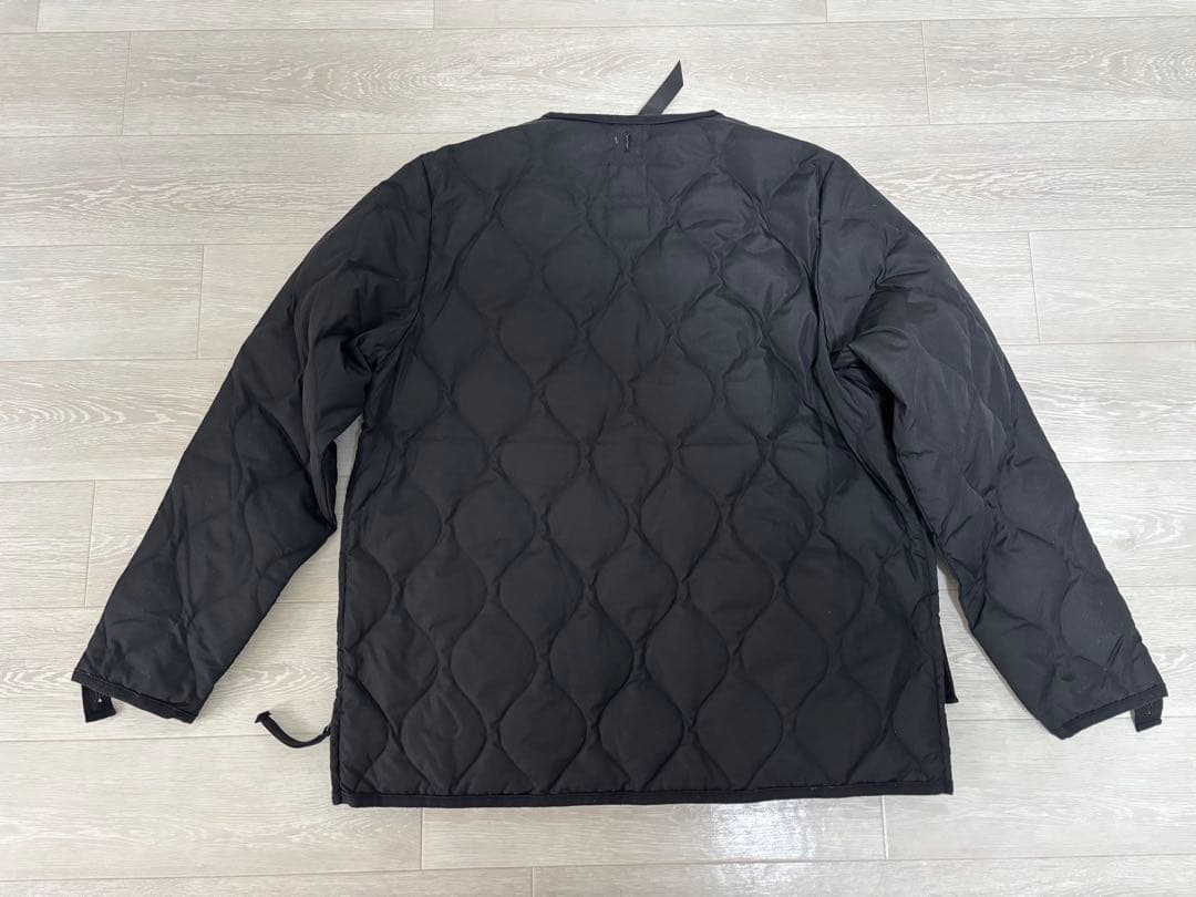 TAION ミリタリー Vネックジップ ダウンジャケット XXL