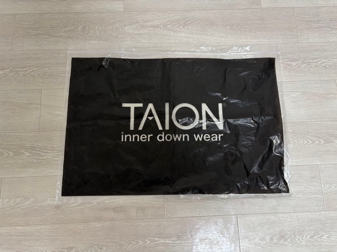 TAION ミリタリー Vネックジップ ダウンジャケット XXL