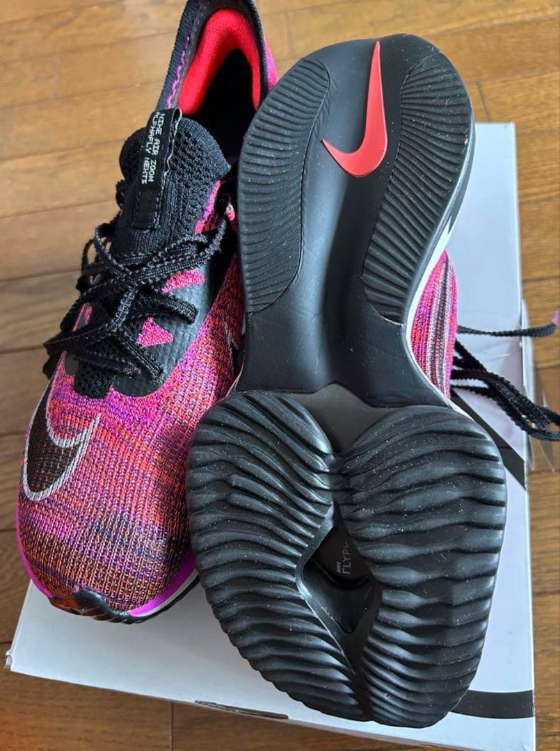 [最終値下げ]「新品未使用」ナイキ エアズームアルファフライNEXT%27cm