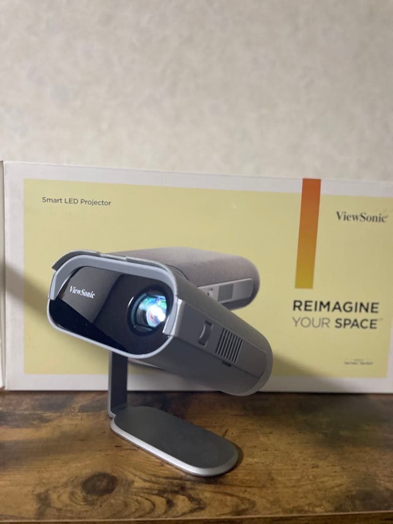 ViewSonic M1 Pro LED モバイルプロジェクター 映画　シアター