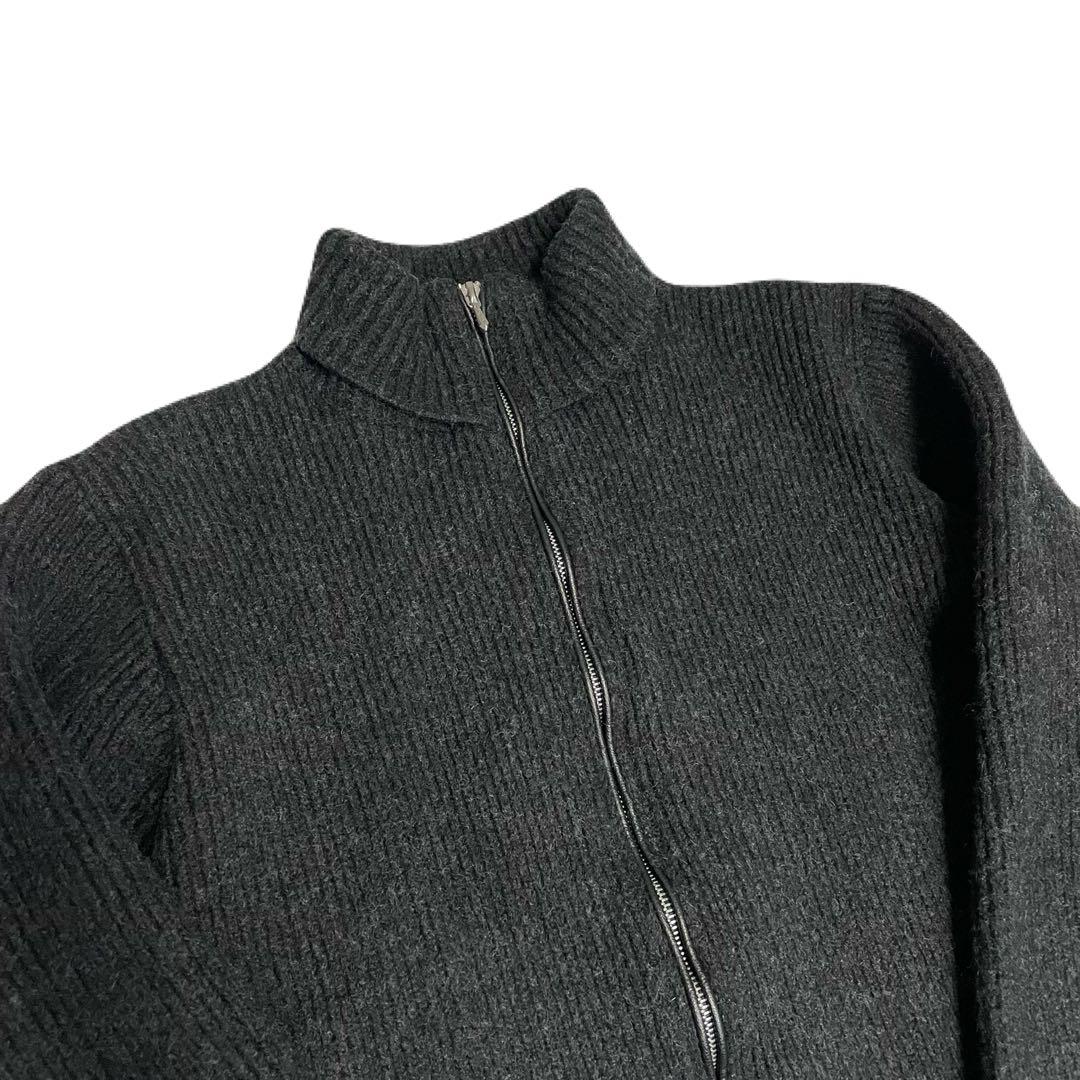 90s フランス製 agnes b. HOMME riri ドライバーズニット