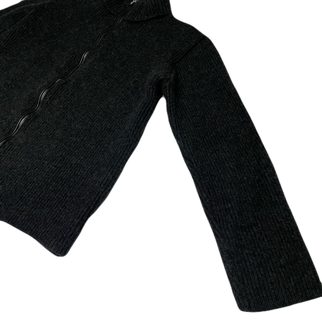 90s フランス製 agnes b. HOMME riri ドライバーズニット