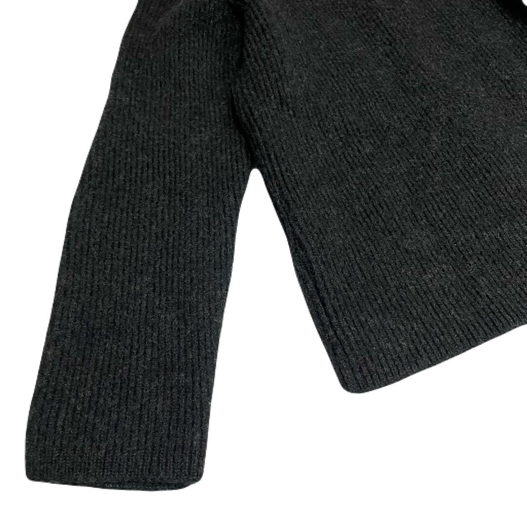 90s フランス製 agnes b. HOMME riri ドライバーズニット