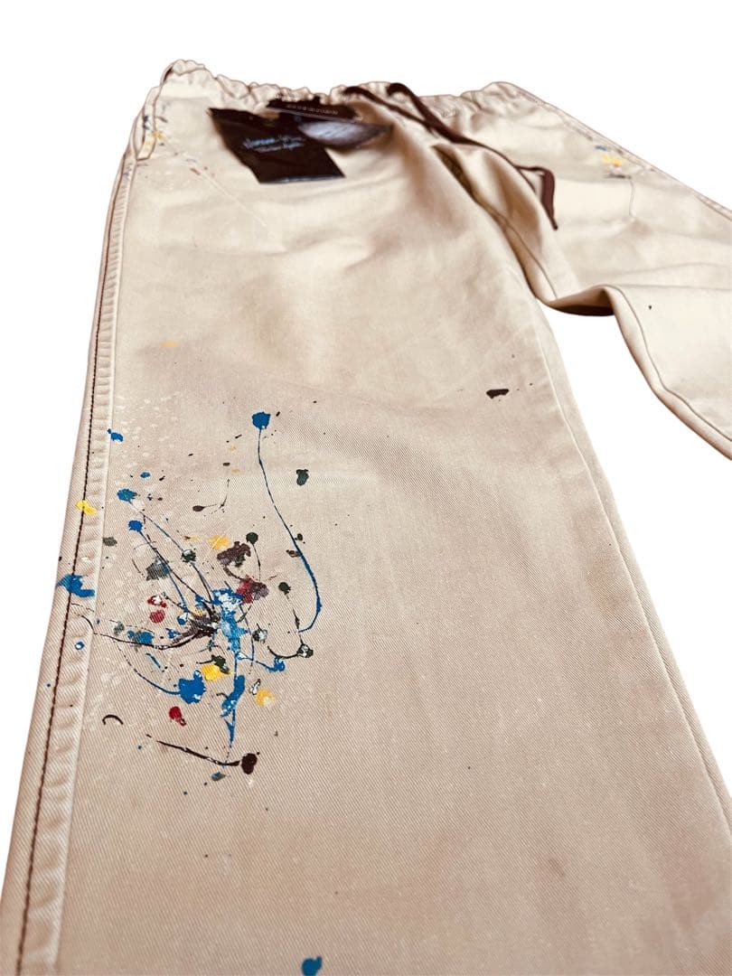 ナンバーナイン 08AW ペンキ加工チノ ポートランド期 キムタク 木村拓哉着