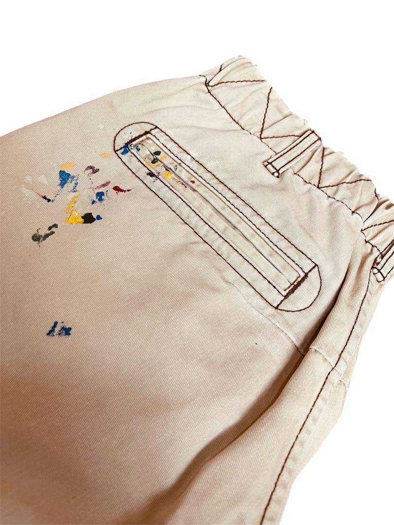 ナンバーナイン 08AW ペンキ加工チノ ポートランド期 キムタク 木村拓哉着