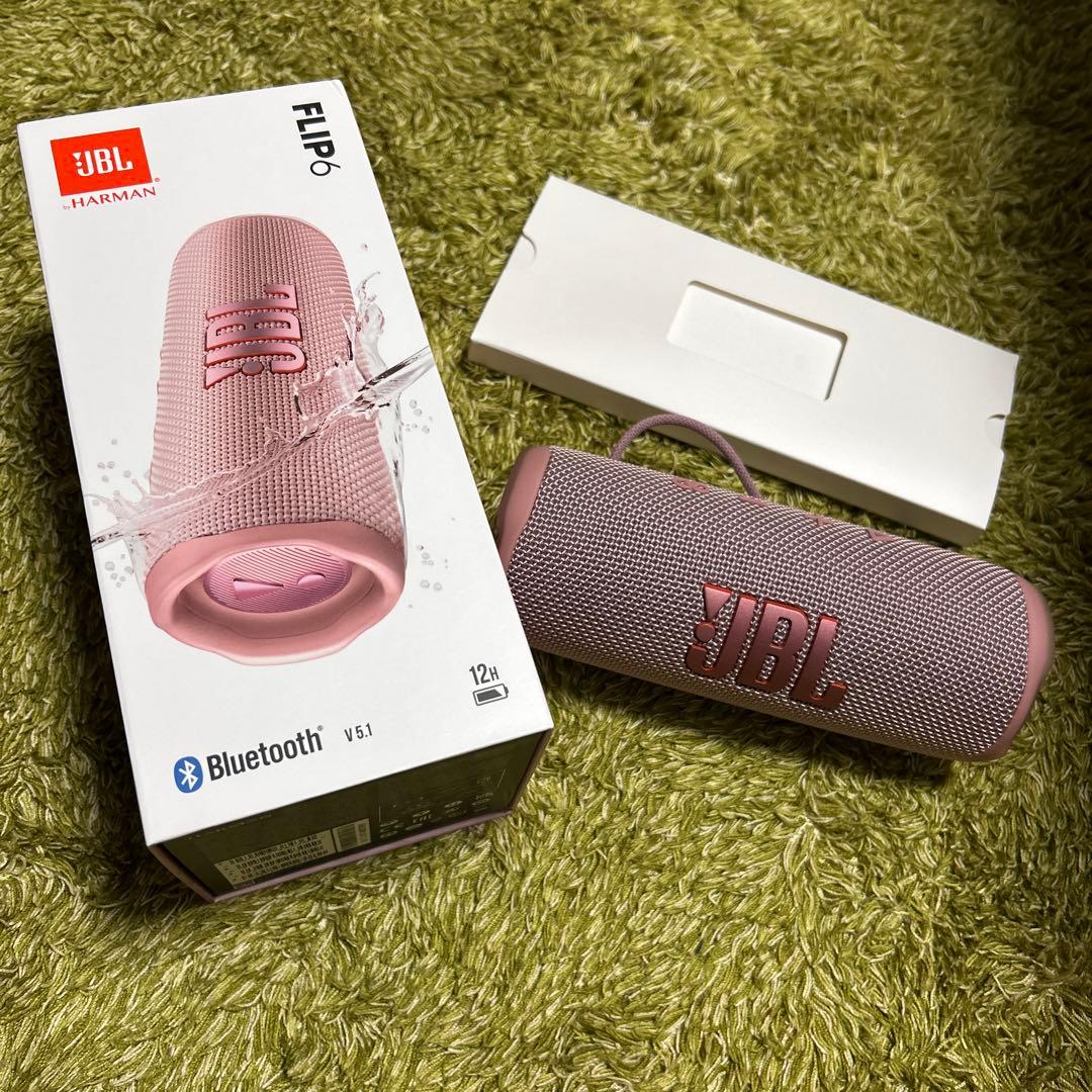 JBL FLIP 6 Bluetoothスピーカー　ピンク