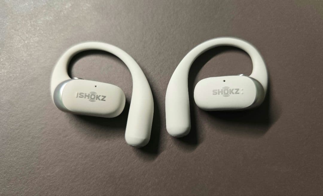 SHOKZ OPENFIT2+ 　グレー　ワイヤレスイヤホン