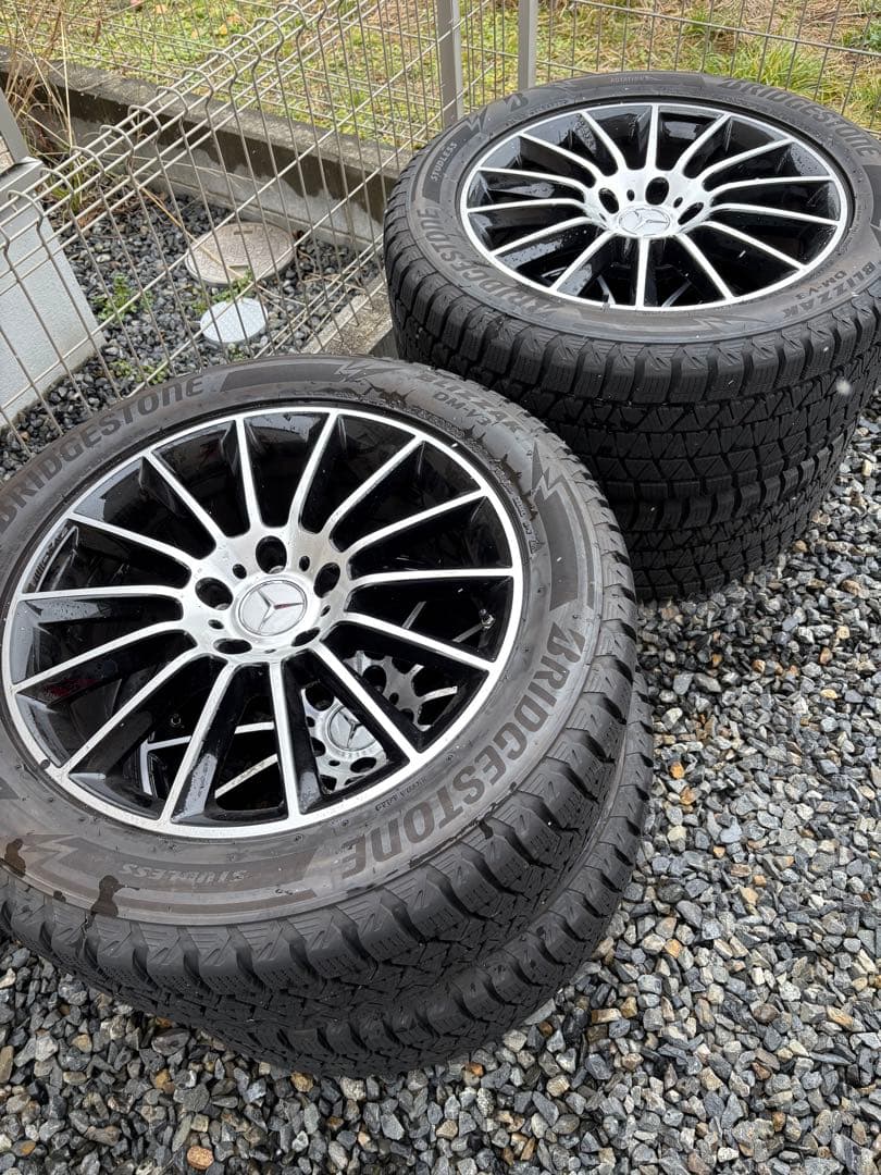 メルセデスG400dAMGホイル 275/50R20 ホイールスタッドレスセット