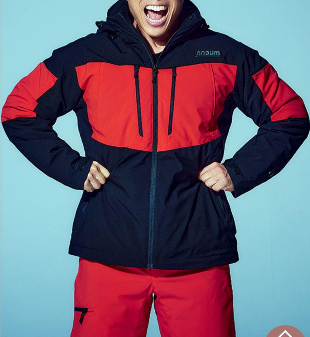 nnoum耐水圧20000mm メンズスキーウェア上下 Lサイズ　新品未使用品