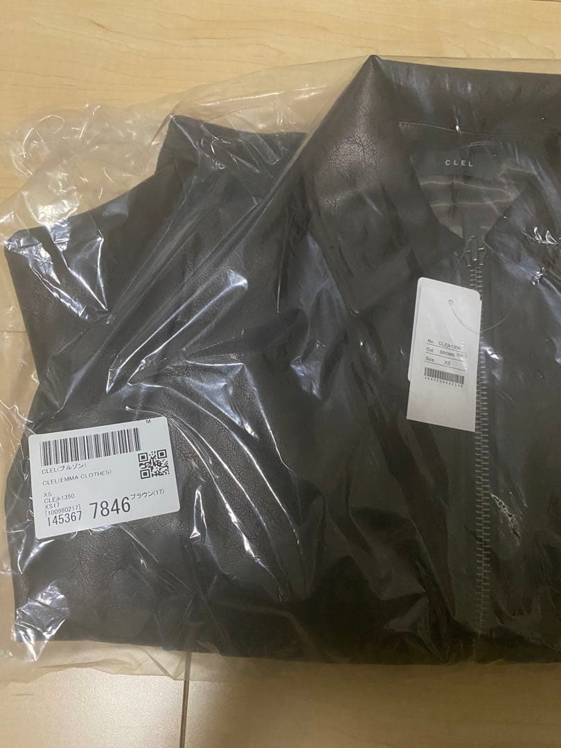 【CLEL】 Deep Texture Blo / ディープテクスチャーブルゾン