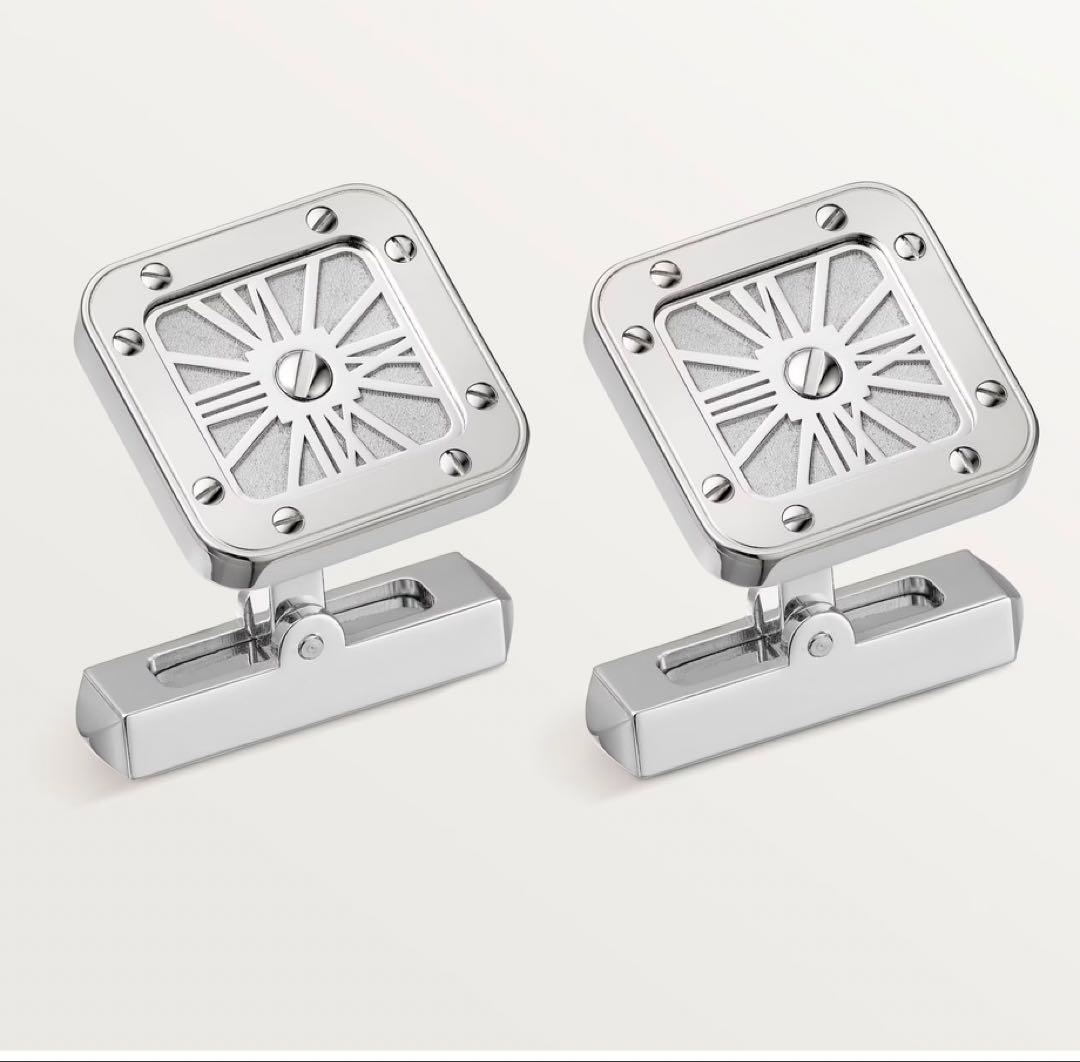 【超美品】Santos de Cartier カフスリンスクス(保証書あり