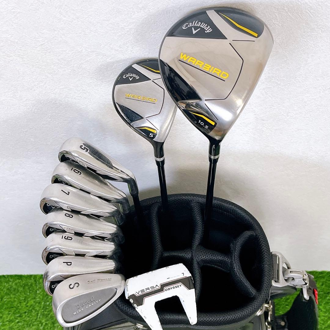 キャロウェイ　ウォーバード　メンズゴルフクラブセット　オークリー　初心者向け　R