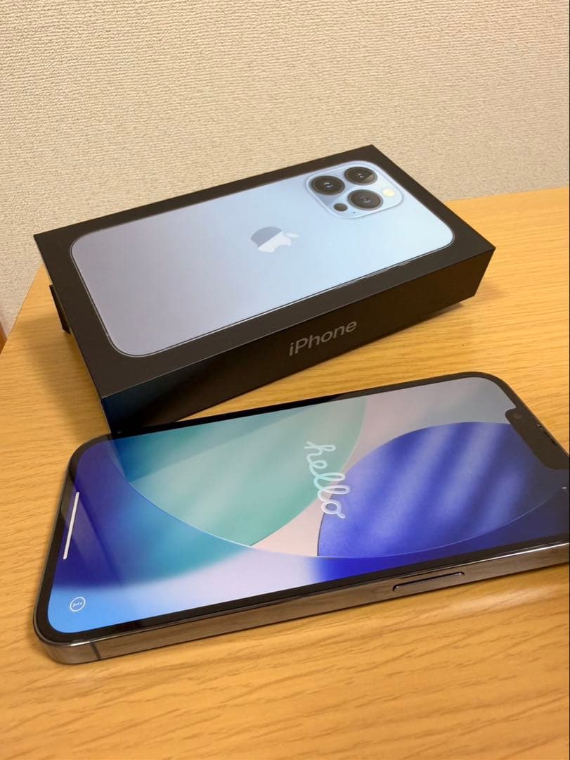 【tomo】iPhone 13 Pro シエラブルー 本体
