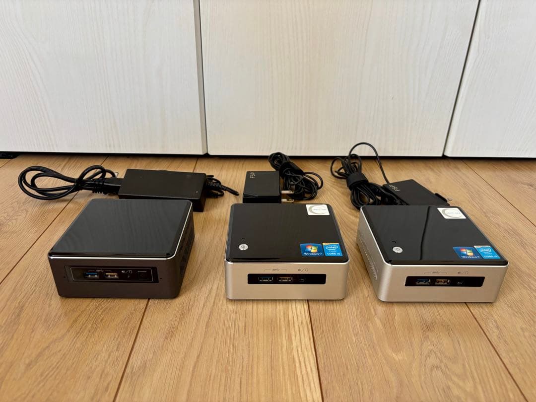 Intel NUC 3台セット