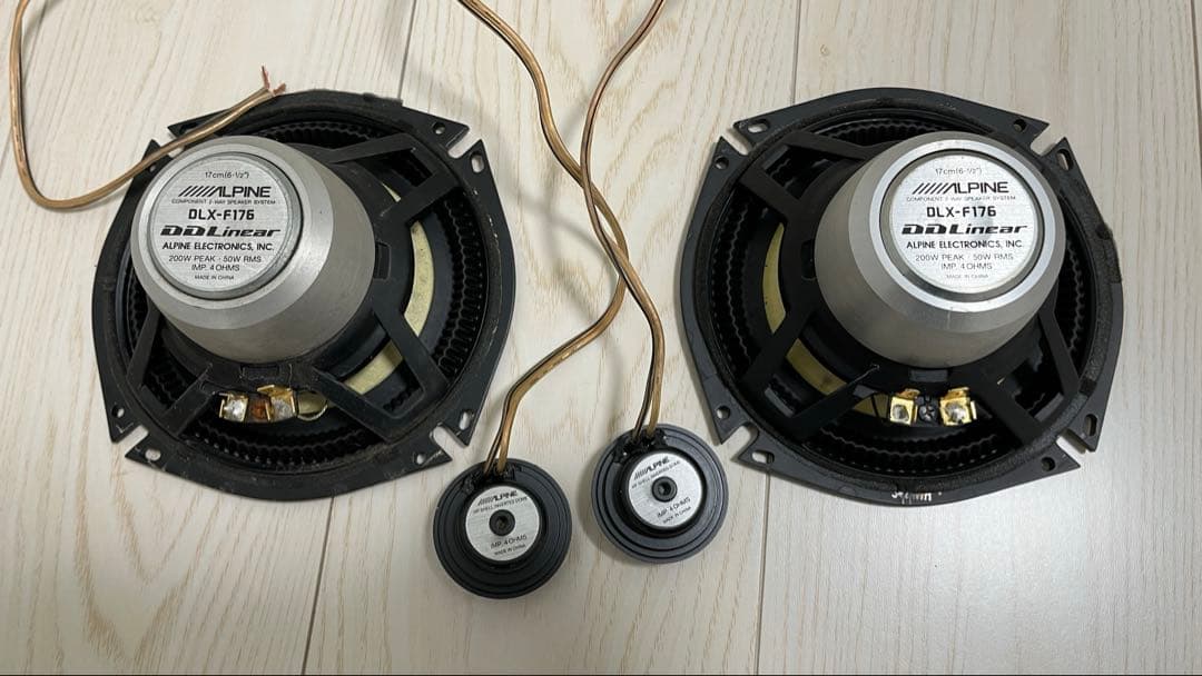 アルパイン 17cmスピーカー　DLX-F176