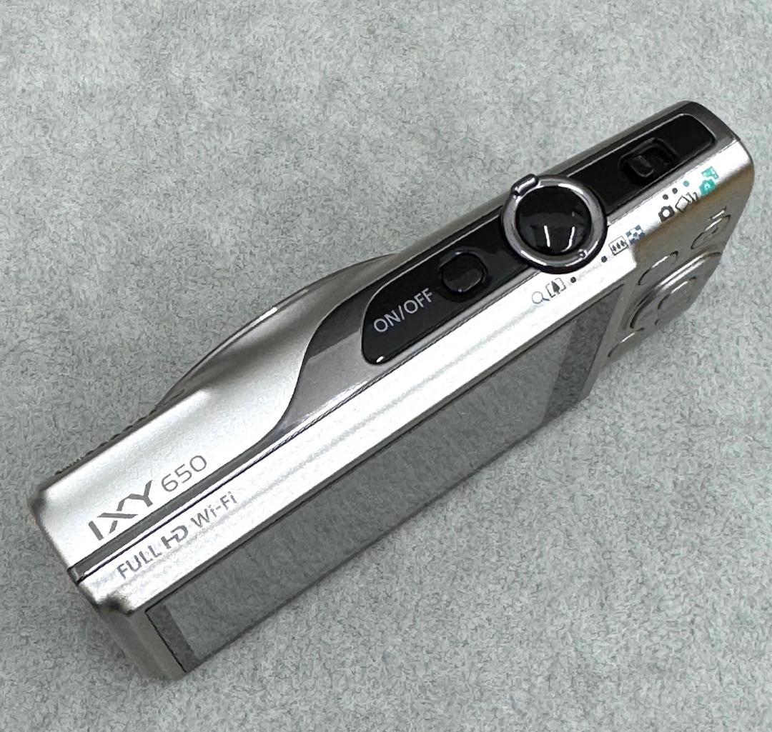 ★canon IXY　650　シルバー　バッテリー・充電器付き　動作良好