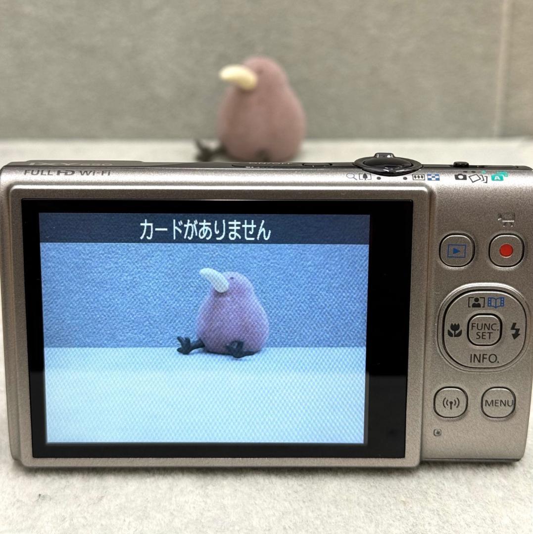 ★canon IXY　650　シルバー　バッテリー・充電器付き　動作良好