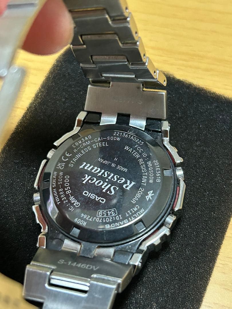 G-SHOCK GMW-B5000D-1JF 箱付き・コマ付き・保証書付き