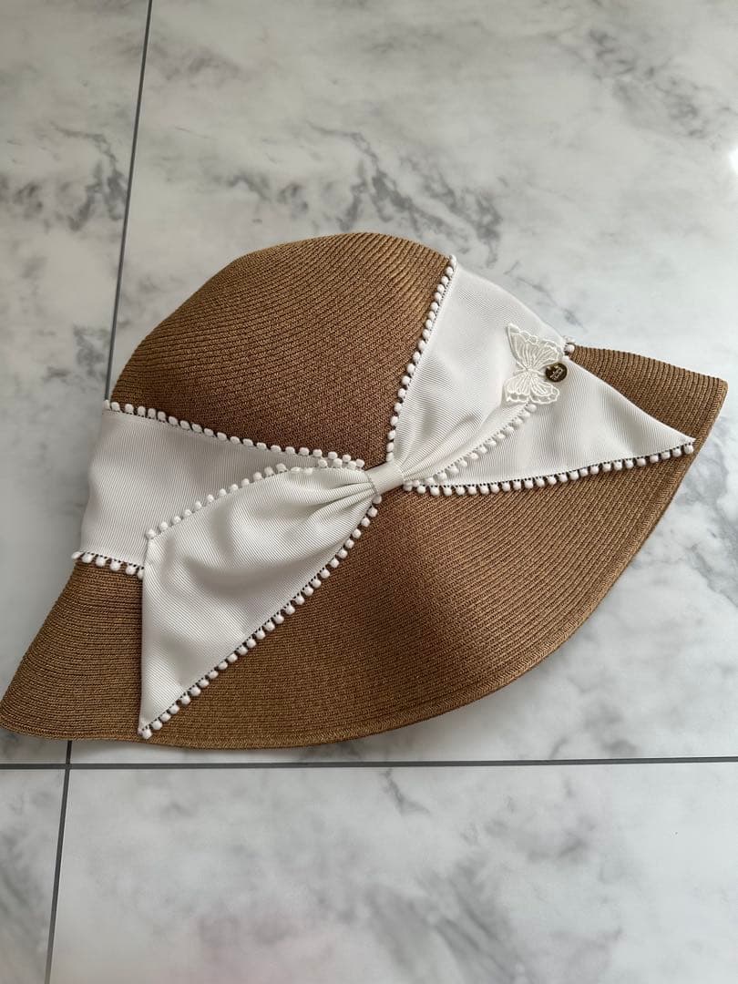 Athena New York♡麦わら帽子 ブラウン