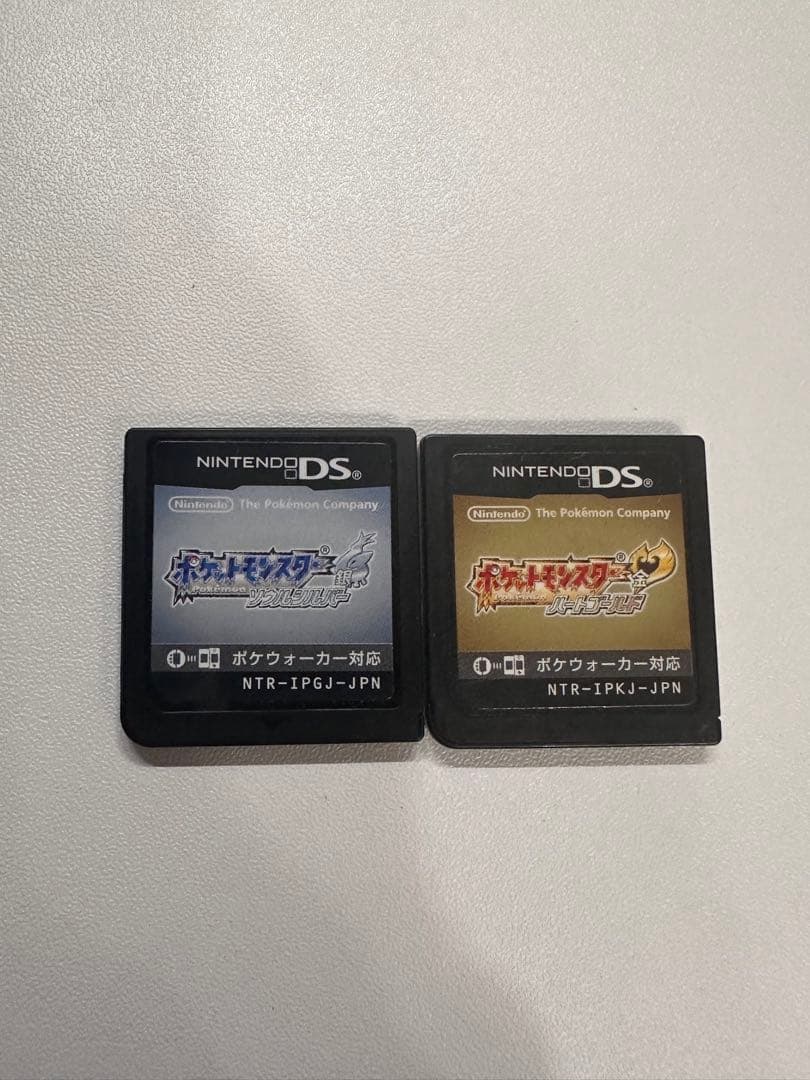 ポケモン　ハートゴールド　ソウルシルバー　ソフトのみ