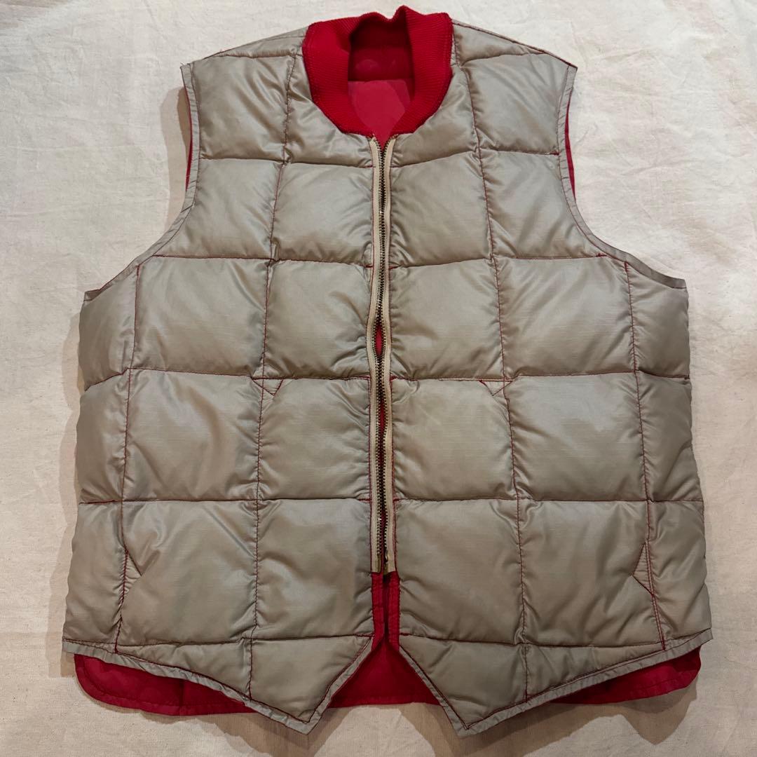 60s VINTAGE EDDIE BAUER ダウンベスト 日の出 40