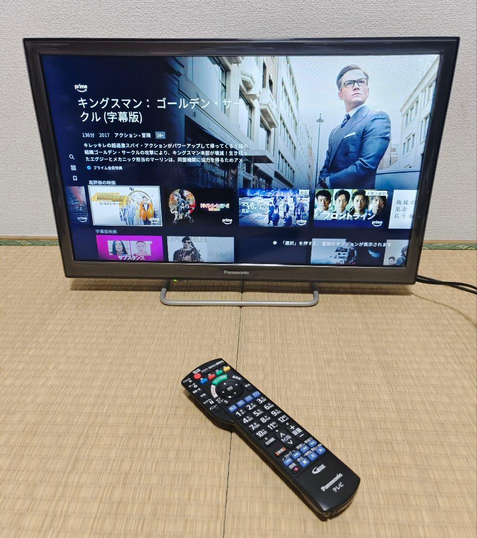 スマートテレビ Panasonic 24型　動画アプリ／地上波 2019年