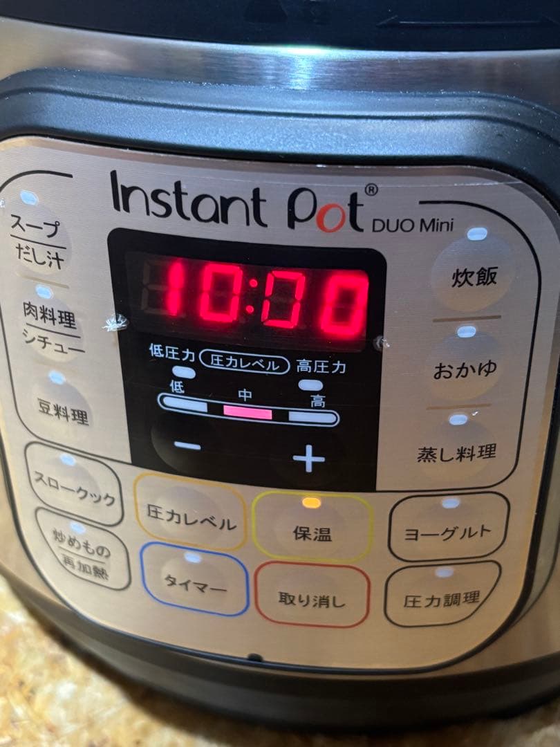 美品 電気 圧力鍋 圧力がま DUO Mini Instant Pot